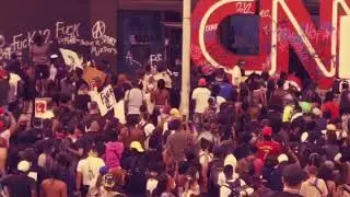 Atlanta Protest CNN Building Under Siege George Floyd Black Lives Matter