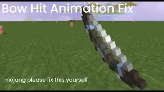 I Fixed Minecraft Bedrock’s Bow Animations… | Minecraft Bedrock Modding