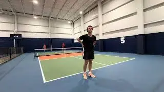 Training vs Relentless Banger Pressure. 4.5 Pickleball Tournament Prep Dan/Jake vs Alain/Justin 1