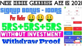 New Order Grabbing App In 2021|UTask | Without Investment🤑.