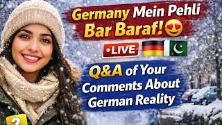 Tips for Students Coming to Germany | Q&A Session | First Snow ❄️ | Shares Student Life Reality 🇵🇰🇩🇪