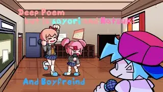 Deep poem but Sayori ,Natsuki and Boyfriend  with flp