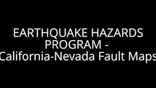USGS  400 Earthquakes on MAP - California/Nevada Fault - Earthquake Map Nov 8, 11:07 PST