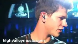CCMA Awards Show Behind The Scenes - Paul Brandt and High Valley