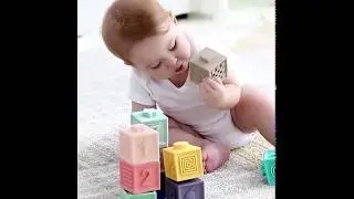 Baby Building Blocks Grasp Toy Visfuns
