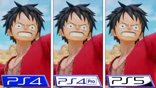 One Piece Odyssey | PS4 - PS4 Pro - PS5 | Graphics Comparison | Analista De Bits