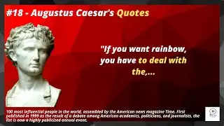 Augustus Caesar&rsquo;s Insightful Quotes.  #quotes #motivationalquotes