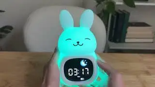 Bumble & Bright App Controlled Kids Sleep Trainer &ndash; Color Changing Night Light Alarm Clock Review