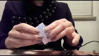 ASMR Scratching mini mic + box (re-upload section from past video)! Nice, crisp sounds!