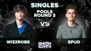 Wizzrobe vs Spud - Melee Singles: Pools Round 3 - Smash Summit 8 | Captain Falcon vs Marth
