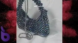 Midnight Cascade Handbag