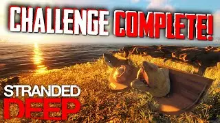 Our NO RAFT Challenge Is COMPLETE And We Are Escaping! | STRANDED DEEP