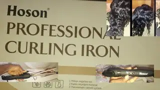 CURLING IRON REVIEW&brvbar;&brvbar;HOSTON BRAND&brvbar;&brvbar; Product review with The Amazon Deb