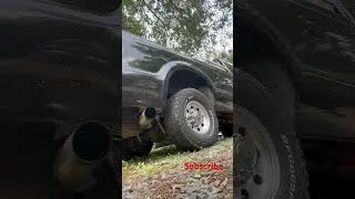Straight pipe 7.3 powerstroke #ford #straightpipes #new #diesel #youtubeshorts
