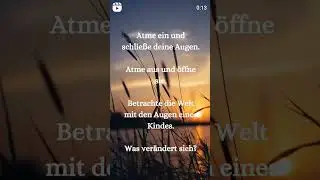 Meditation des Tages #meditation #achtsamkeitsmeditation #achtsamkeit #innereheilung #innereskind