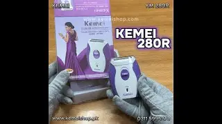 Kemei KM-280R Unboxing & Real-Life Review | Painless Hair Removal Shaver ⬆️ Urdu/Hindi