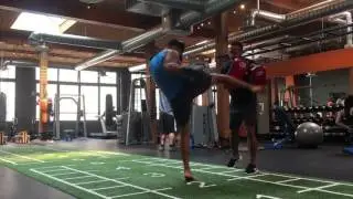 Kickboxing workout in vancouver