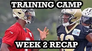 Saints Training Camp Week 2 Recap | Michael Thomas & Paulson Adebo Continue to Dominate