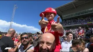 Kimi Fan Meets His Idol | 2017 Spanish Grand Prix