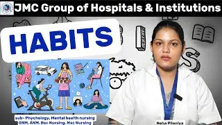 HABITS in psychology in hindi | आदते | शिक्षा मनोविज्ञान | online nursing classes #habits 