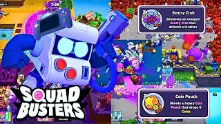 Sentry Crab And Coin Pouch 8-BIT Showdown Gameplay ‼️ Squad Busters