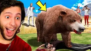 JOGANDO GTA 5 RP COM UM URSO!!