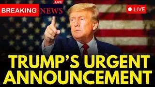 US Breaking News LIVE: Trump Issues Final Ultimatum, World Leaders React | Trump LIVE Announcement