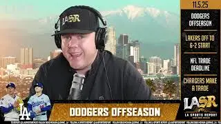Dodgers Offseason Plan! Blue Jays SALTY Over World Series, Lakers SHOCKING NBA, NFL Trade Deadline