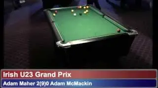 Adam Maher vs Adam McMackin LIVE - IRISH U23 GRAND PRIX
