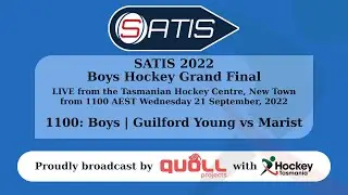 SATIS School Hockey Boys Grand Final 2022