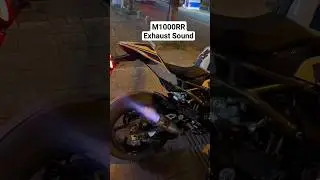 BMW M 1000 RR 2023 Motorrad Exhaust Sound ! #bmw #bmwmotorrad #viral #ytshorts #shorts