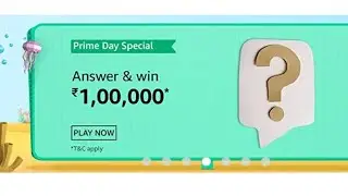 Amazon Prime Day Special Quiz Answers | Win ₹1,00,000 Amazon Pay Balance😯| #Quiz #Funzone #Shorts