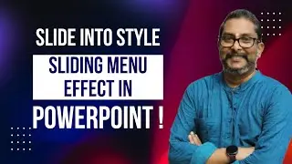 Slide into Style: Mastering the Sliding Menu Effect in PowerPoint!