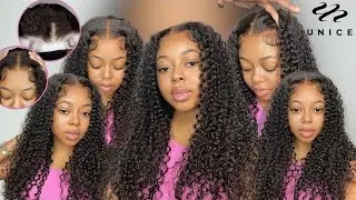 REALLY INVISIBLE KNOTS | BYEBYE KNOTS WIG | EVERYTHING DONE + BEGINNER FRIENDLY FT UNice Hair