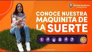&iexcl;Conoce nuestra maquinita de la suerte y gana incre&iacute;bles premios!