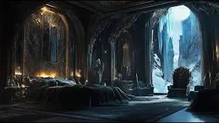 Quicksilver Ambience: Kingfisher&rsquo;s Bedroom in Cahlish | Dark Academia Room Ambience for Reading