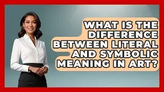What Is the Difference Between Literal and Symbolic Meaning in Art? | Art Across Cultures