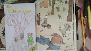 Drawing the Wishing Leaf Tree and Animals Kids Can Draw Easy Young Grades Art Lesson