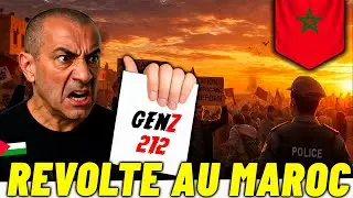 LE PEUPLE DU MAROC SE REVOLTE FACE AU ROI ET LA NORTMALISATION AVEC ISRA&Euml;L ET L'IMMIGRATION #genz212