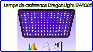 AVIS (2026): Lampe de croissance DragonLight EW1000. D&Eacute;TAILS ESSENTIELS