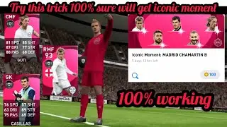 100% working trick for Real Madrid iconic pack