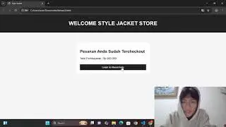 E-commerce toko online style jacket