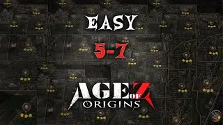 Классическое сражение. Борьба за башни 5-7 easy | Age of Z Origins