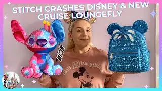 DISNEY UNBOXING! July Stitch Crashes Disney Magic 2021 Cruise Line Sequin Loungefly & Spirit Jersey
