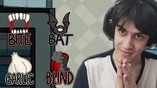 New VAMPIRE ROLE mod in Among Us! (w/ Sub & Fletch)