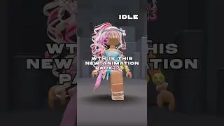 new roblox animation pack😭 what y&rsquo;all think?? #roblox #robloxavatar #robloxshorts #robloxanimation