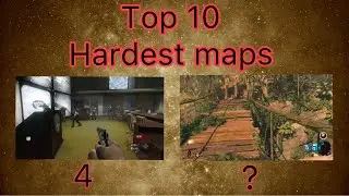 Top 10 hardest maps (COD Zombies)