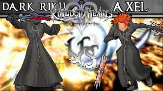 [KH2FM] Aggressive Dark Riku vs Immolation Axel