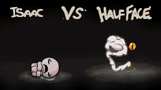 Half Face Boss No Hit Fight | The Binding of Isaac ( No item )