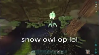 ARK ps4 official pvp server defense  snow owl op !!